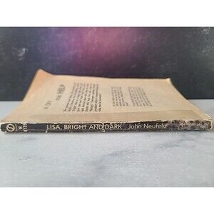 Lisa, Bright And Dark By John Neufeld Paperback